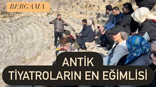 Antik Dönemin En Dik Tiyatrosu  Bergama Antik Kenti  İzmir  Ömer Kaptan [upl. by Borlow]