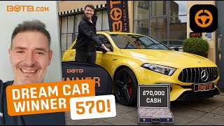 BOTB Winner Week 10 2021 8th  14th March  Jason SwiftClowes  Mercedes A45S AMG  £70k [upl. by Hum]