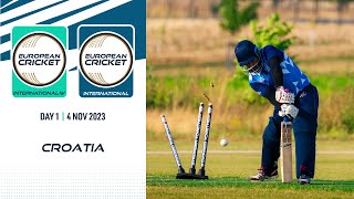 🔴 ECIW amp ECI Croatia 2023  Day 1  T10 Live International Cricket  European Cricket [upl. by Sherwin719]