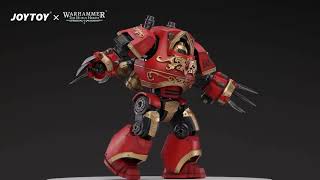 JoyToy 118 Warhammer The Horus Heresy  Blood Angels Contemptor  Incaendius Dreadnought [upl. by Marian]