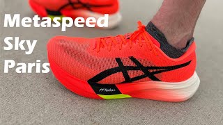 ASICS Metaspeed Sky Paris First Impressions Review amp Comparisons [upl. by Shel780]