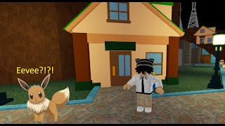 Roblox  Pokemon Bronze Forever  How to get free Eevee in Silvent City [upl. by Hollinger]