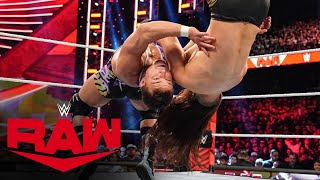 Chad Gable vs Mustafa Ali Raw highlights April 24 2023 [upl. by Eskill]