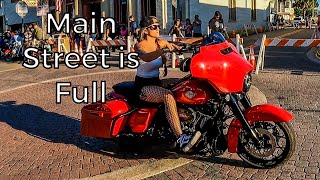 Daytona Biketoberfest 2023 Main Street Daytona Day 2  Madness on Main Street [upl. by Wootan]