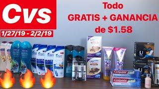 Head amp Houlders LOreal Covergirl y Mas GRATIS en Cvs Mi Compra 12719  2219 [upl. by Atiken782]