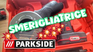 Smerigliatrice angolare a batteria PARKSIDE PERFORMANCE® 12 V  nuovo modello 2024 [upl. by Blaire]