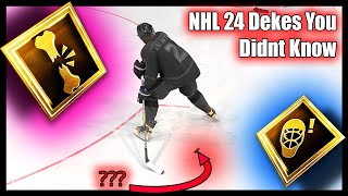 Only 1 OF NHL 24 USERS KNOW THESE DEKES NHL24 [upl. by Notnirb]