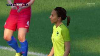 FIFA 17  UEFA WOMENS EURO  Engeland  Frankrijk uit prematch kwartfinale NL [upl. by Nosirb]