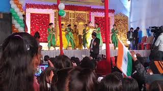 MANGAL MURTI MORYA  REPUBLIC DAY CELEBRATION GSM SCHOOL HARNAUT NALANDA [upl. by Anehta21]