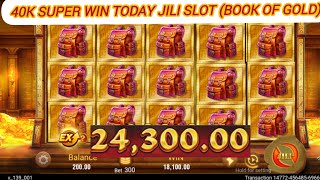 40K Win Hot Popular Slot Jili Games Play 👀 book of gold [upl. by Swerdna]