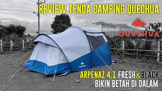 Review Tenda Quechua Arpenaz Family 41 Fresh amp Blcak [upl. by Anon599]