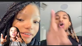 DDG amp Halle Bailey BREAK UP amp DDG Gets DRAGGED For 95 Comments  Reaction [upl. by Sadowski]