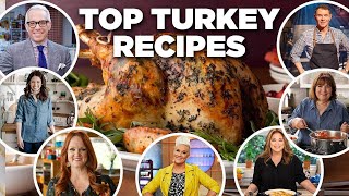 Food Network Chefs Top Turkey Recipe Videos for Thanksgiving  Food Network [upl. by Walworth990]