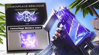 DÉBLOCAGE du CAMOUFLAGE ULTIME DARK MATTER quotDM ULTRAquot sur BLACK OPS COLD WAR Matière noire [upl. by Shaikh]