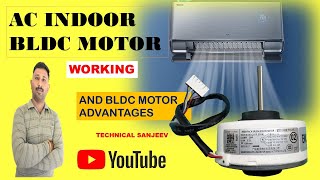 BLDC MOTOR WORKING AND BLDC MOTOR ADVANTAGES technicalsanjeev101 [upl. by Yanrahc]