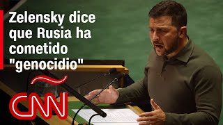 Discurso completo de Volodymyr Zelensky presidente de Ucrania en la Asamblea General de la ONU [upl. by Alexander]