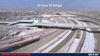 Loop 375 Border Highway West Extension Project  3D Animation [upl. by England]