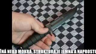 KABAR Black Short 1256 RecenzeReview [upl. by Ellevehc704]