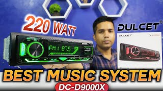 Dulcet DC D9000X car stereo unboxing amp review  Best car music system  best car stereo amplifier [upl. by Asus]