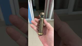 olight warrior mini 2 cracked brass [upl. by Assena]