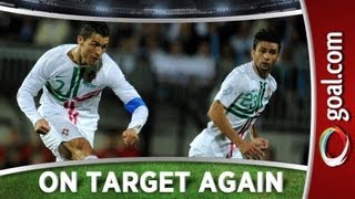 Cristiano Ronaldo SCORES vital goal for Portugal [upl. by Rotce]