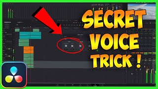 How To Make Your VOICE Sound CINEMATIC Davinci Resolve [upl. by Vashtee]