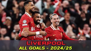 Liverpool  All Goals 202425 [upl. by Idak]