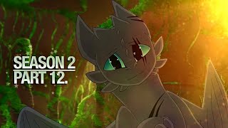 Toothless x Light Fury part 12 SEASON 2 [upl. by Elacsap313]