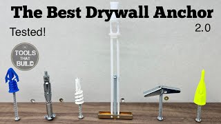 The Best Drywall Anchor Plug Inserts  Tested [upl. by Aronle829]