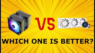 THE BEST BUDGET CPU COOLER VS BEST BUDGET AIO 360MM Thermalright [upl. by Anizor]