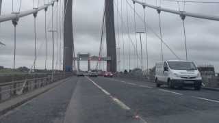 Going through the Saltash Tunnel and over the Tamar Bridge [upl. by Gazo]