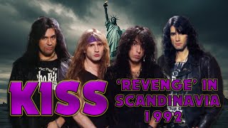 KISS Revenge in Scandinavia 1992 interview compilation [upl. by Yerhcaz]