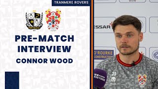 Pre Match  Connor Wood looks ahead to Port Vale trip [upl. by Ahsyas426]