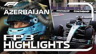 FP3 Highlights  2024 Azerbaijan Grand Prix [upl. by Linnell]