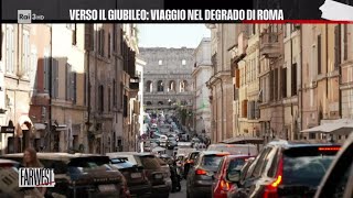 Verso il Giubileo viaggio nel degrado di Roma  FarWest 01112024 [upl. by Malcolm319]