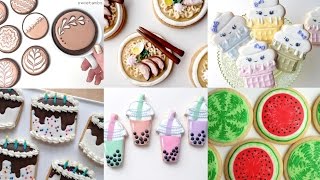 CUTE COOKIE FOOD My Favorite Cookie Decorating Videos  Compilation by SweetAmbs [upl. by Aelahc692]