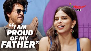 Suhana Khan talks about Shahrukh Khan  The Archies  Khushi Kapoor  Agastya  Mihir  Vedang [upl. by Katusha]