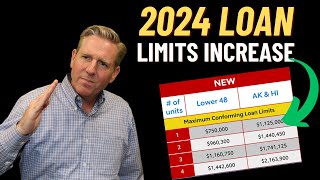 Announcing New 2024 Conventional Mortgage Loan Limit [upl. by Frum]