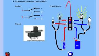 Saklar 6 Double Pole Double Throw [upl. by Latham806]