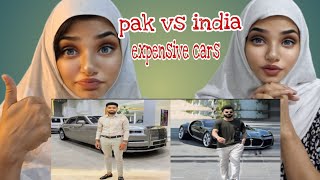 Top 10 Indian VsPakistani Cricketers Most Expensive Cars Ind Vs Pak  pakistani Ash reaction [upl. by Cherilynn121]