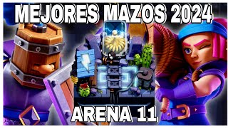 Los MEJORES MAZOS para la ARENA 11  ELECTROVALLE 2024 [upl. by Lancaster]