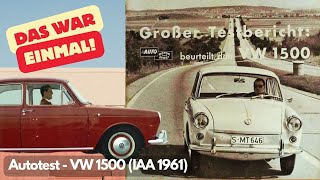 Autotest  VW 1500 IAA 1961 [upl. by Ruskin223]