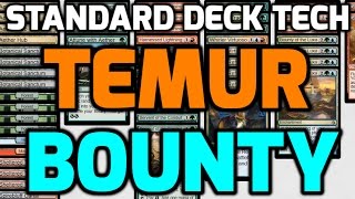 Standard Deck Tech Temur Bounty Match 1 [upl. by Ahseyi]