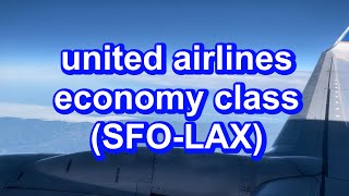 united airlines economy class sfolax [upl. by Skylar]