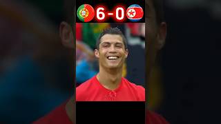 Portugal vs Korea DPR 2010 World Cup  Kim Jongun will never forget Ronaldos performance that day [upl. by Wyatt]