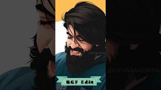 The Best KGF Fan Edits kgfbgm kgf rocky kgf3 [upl. by Inalaehak171]