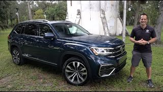 Is the updated 2021 VW Atlas a BETTER SUV than the Kia Telluride [upl. by Enylecoj]