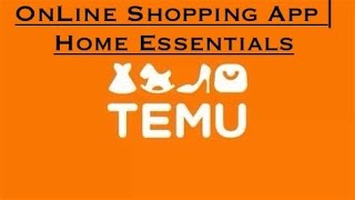 Temu Haul  Shop With Me  OnLine Shopping App  Home Essentials [upl. by Alphonso]