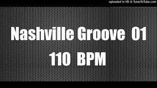 Nashville Groove 110 BPM  Drum Backing Track  Country 01 [upl. by Sterrett]