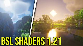 How to Download and Install BSL SHADERS for Minecraft 121 [upl. by Anaugahs140]